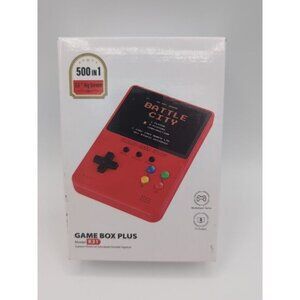 Blue Game Box 500 in 1 K31 Gaming Portable System works with TV's